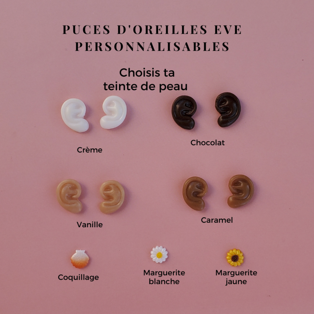 Puces Eve personnalisables