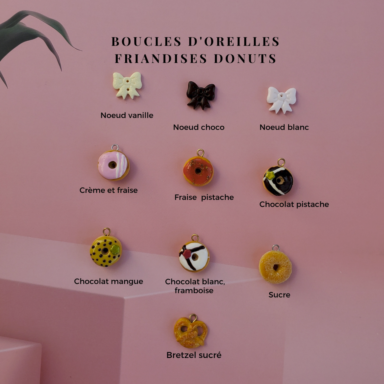 Boucles Friandises Donuts