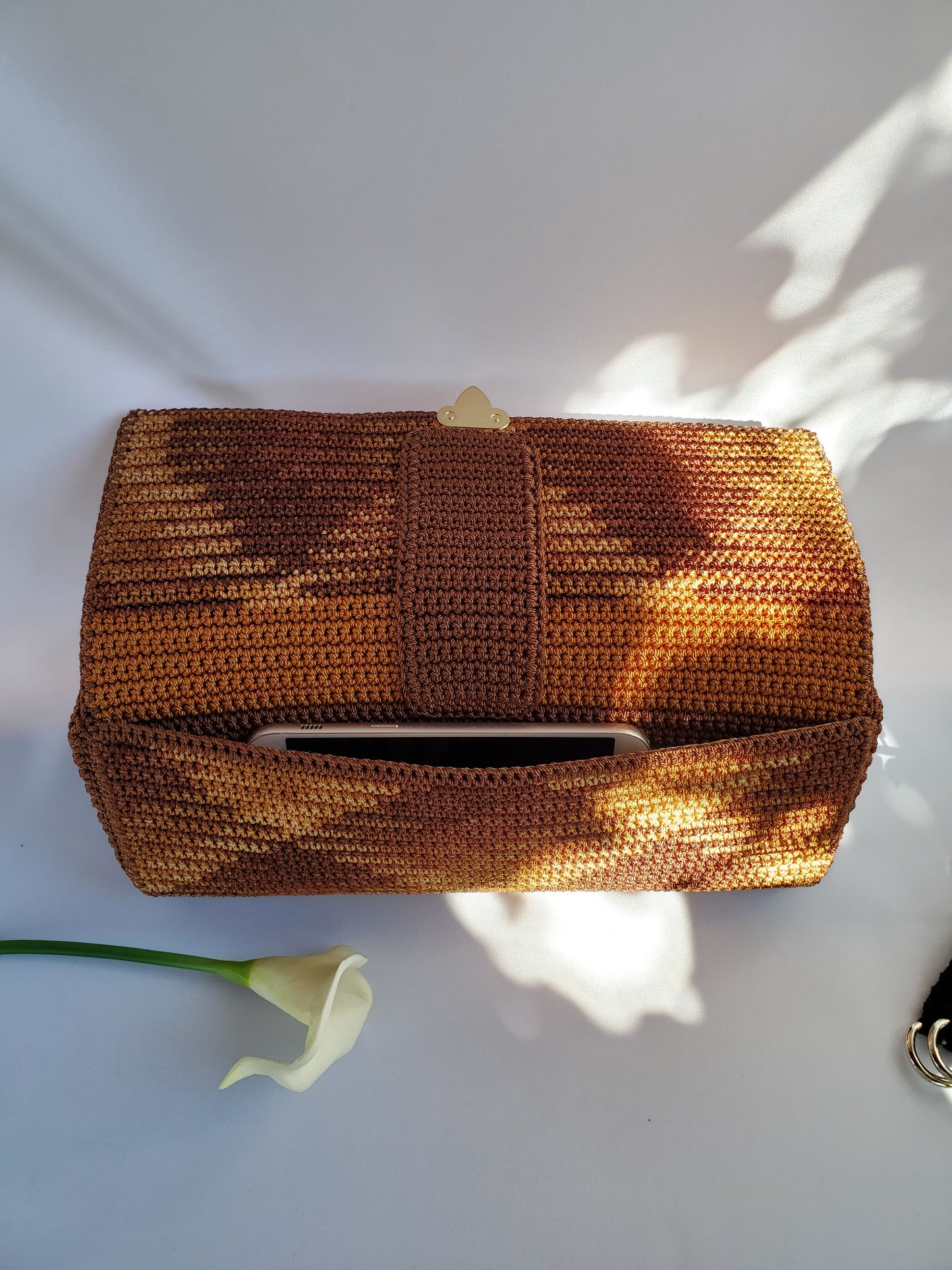 Sac Portefeuille Marron