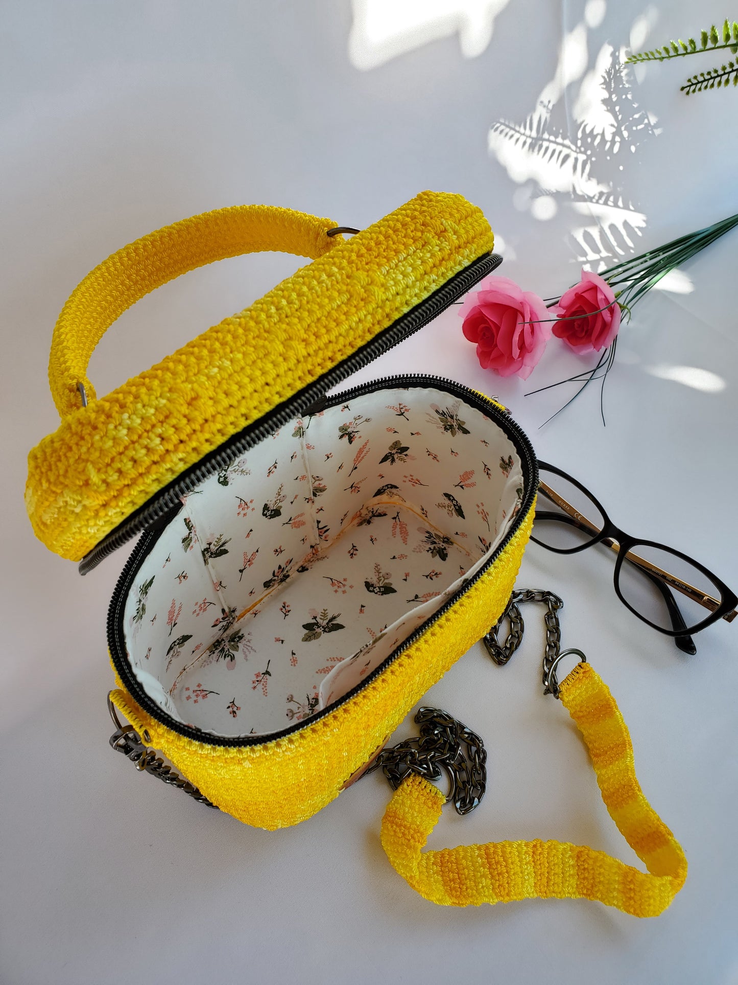 Sac Vanity Jaune