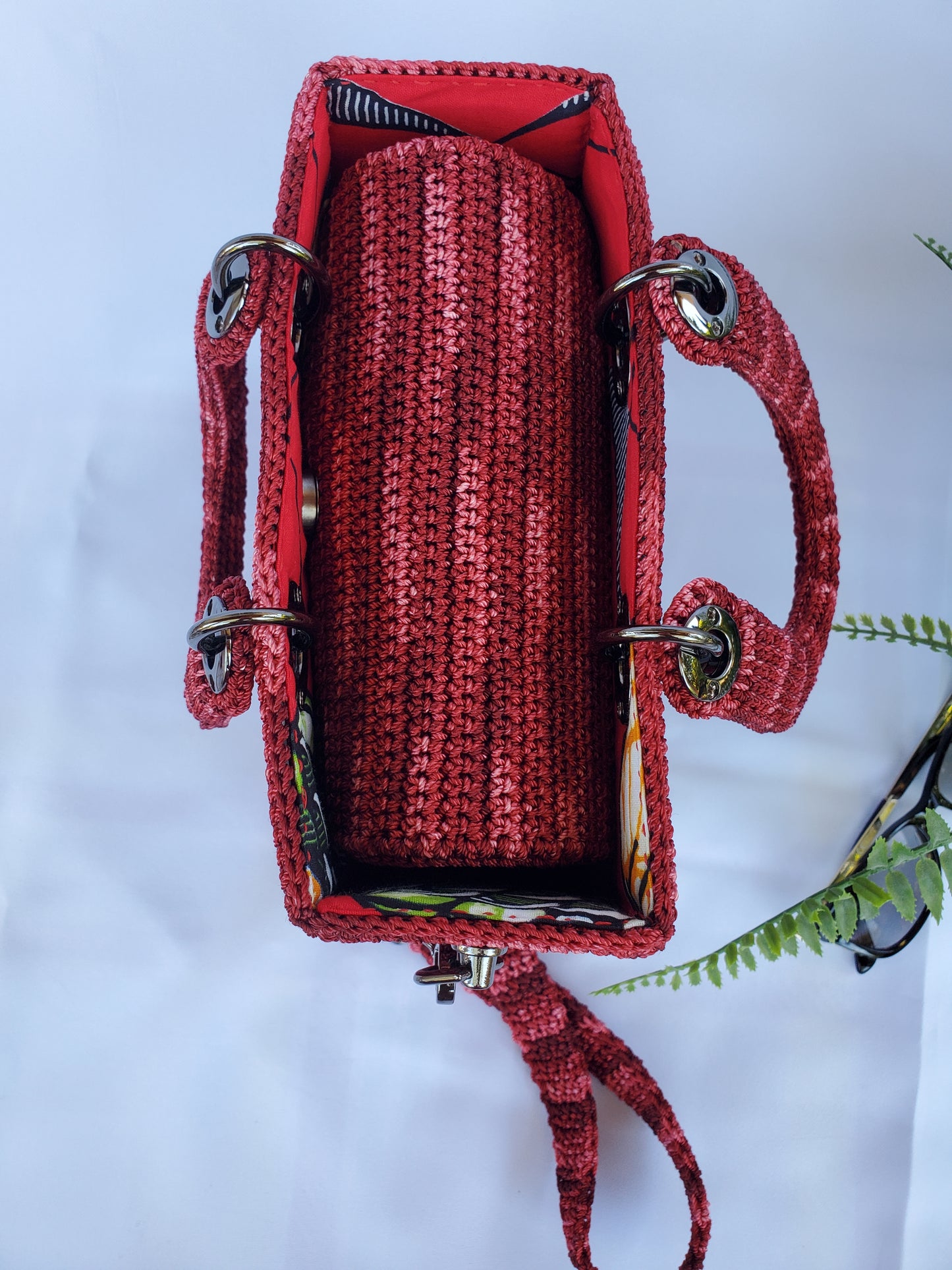 Sac inspiration Luxe Bordeaux