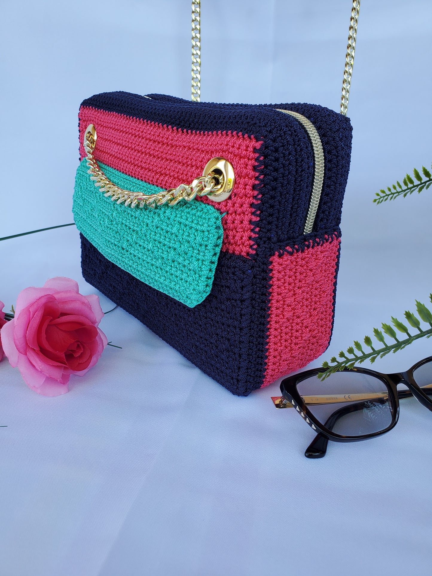 Sac inspiration Luxe Multicolore