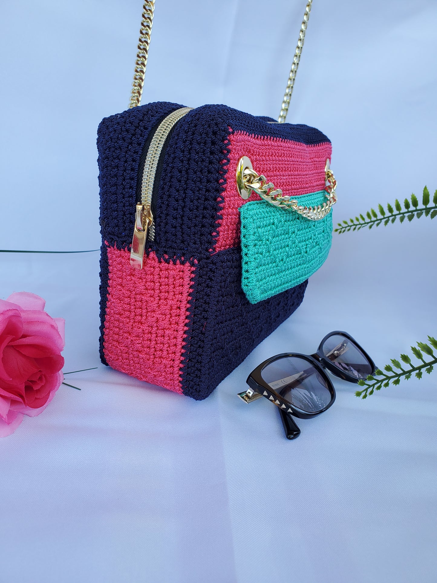 Sac inspiration Luxe Multicolore