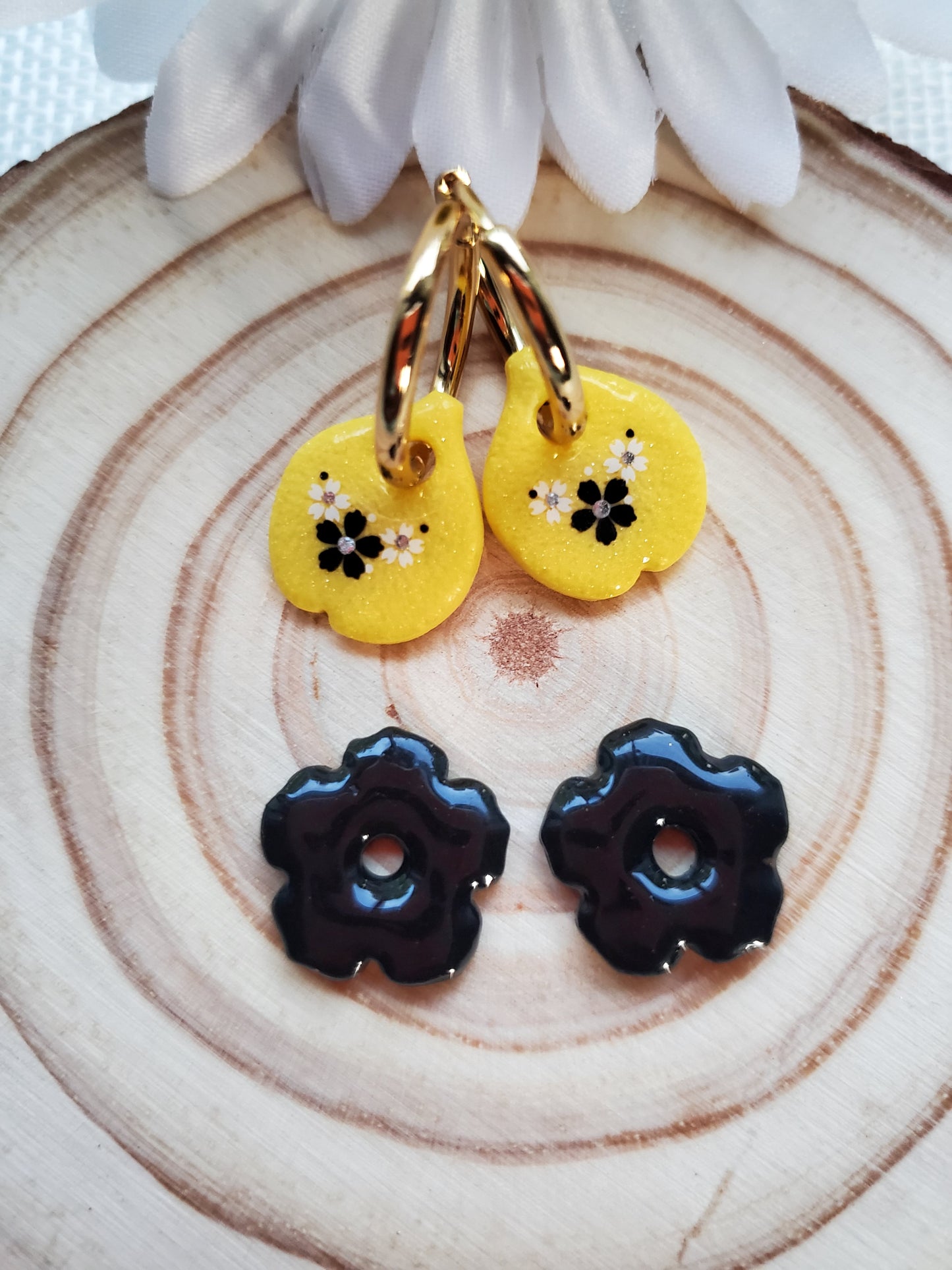 Box mini Perla Jaune et Noir