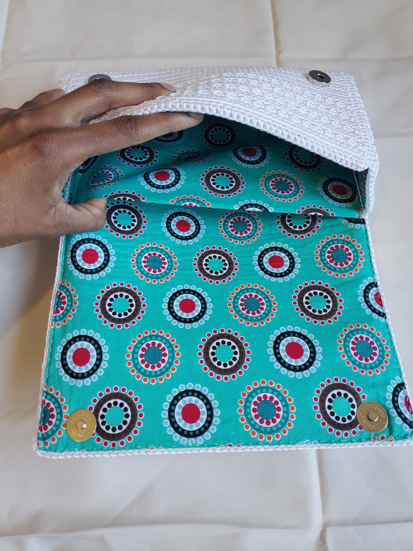 Sac Portefeuille Blanc