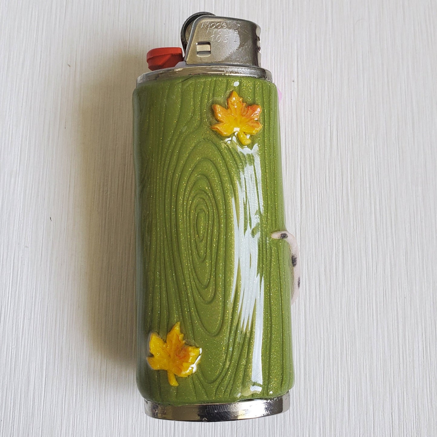 Etui Gecko Orange et Vert