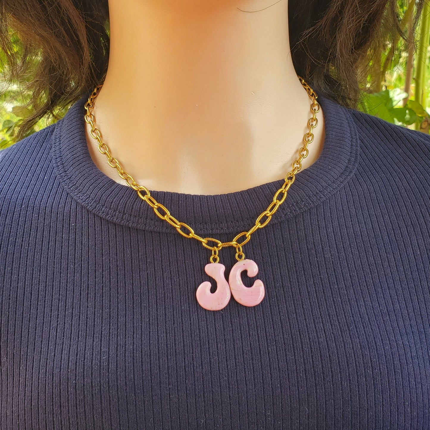 Collier Initiales