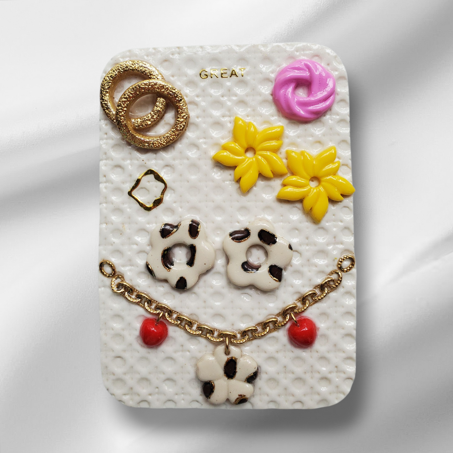 Bijou Coque Golden Wild Fraise