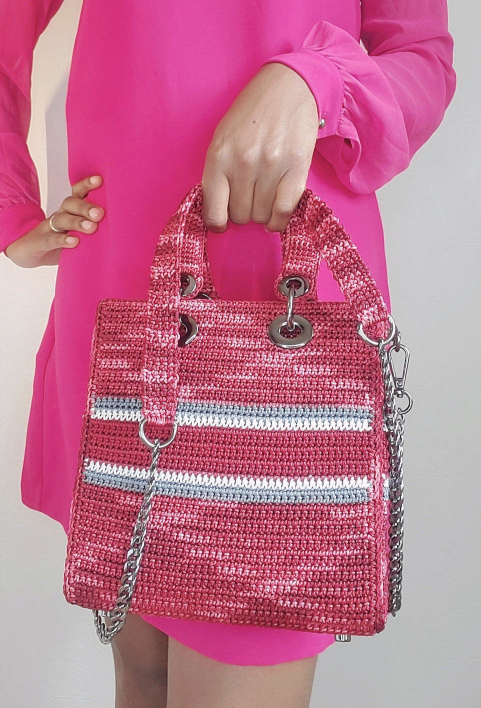 Sac inspiration Luxe Bordeaux