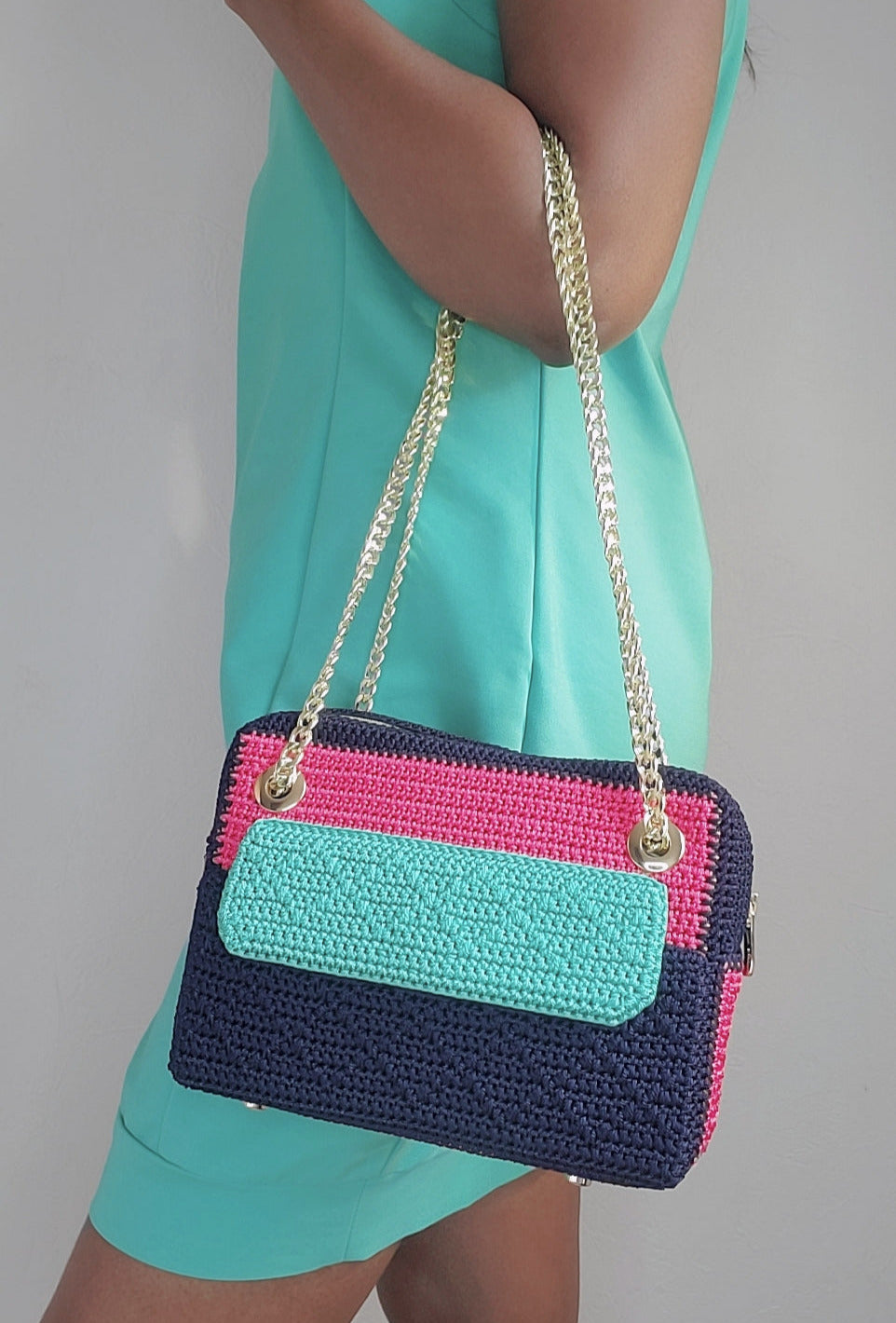 Sac inspiration Luxe Multicolore