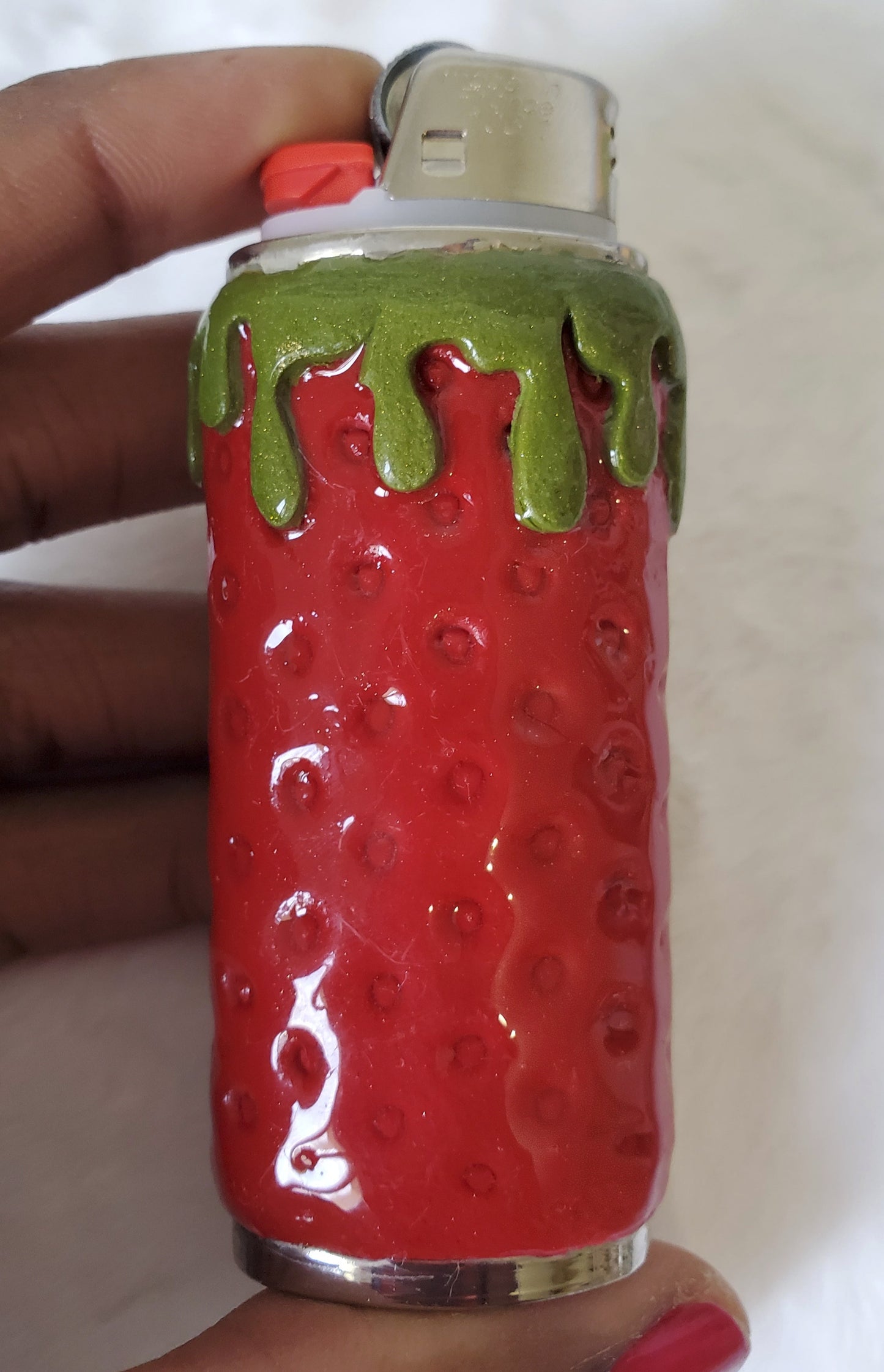Etui Fraise tête de mort