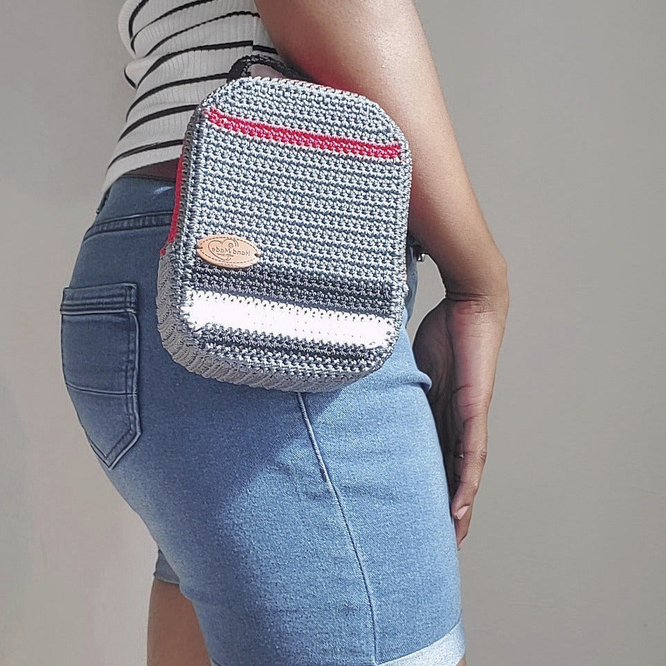 Sac Ceinture Gris