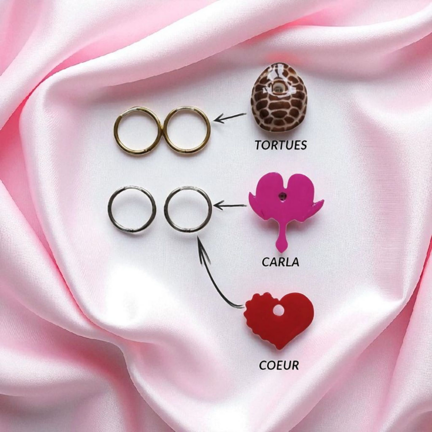 Créoles rondes lisses 18 mm