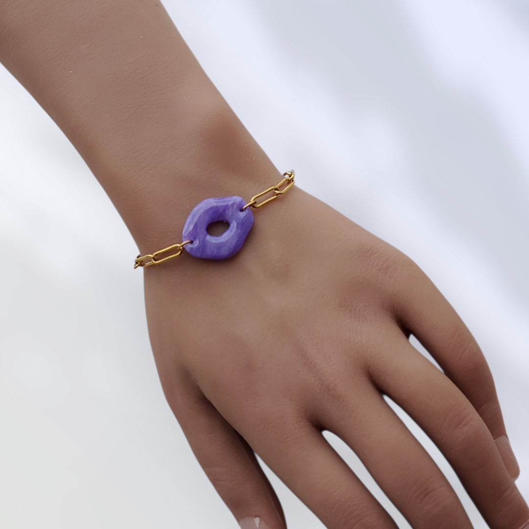 Améthyste Collier et Bracelets