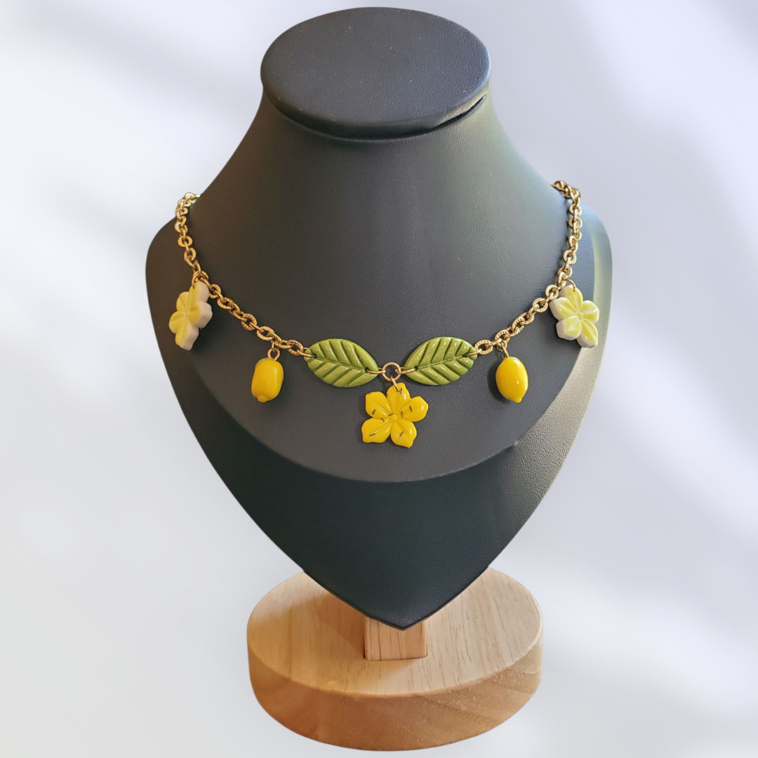 Collier Fleur de citron
