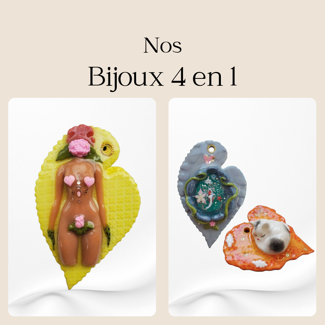 Bijoux décoratifs 4 en 1