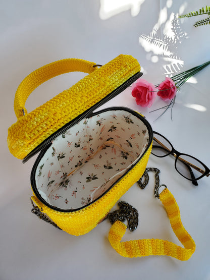 Sac Vanity Jaune