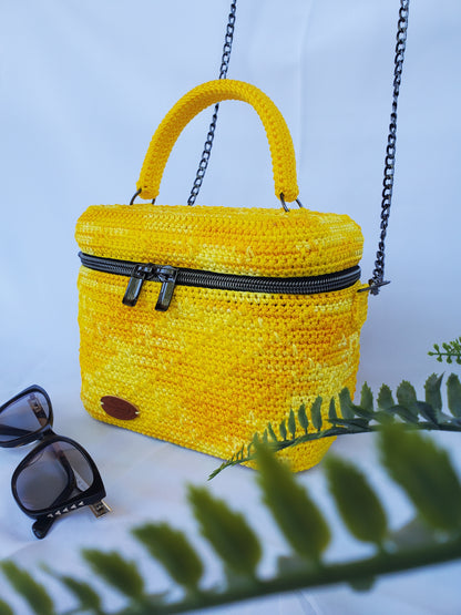 Sac Vanity Jaune