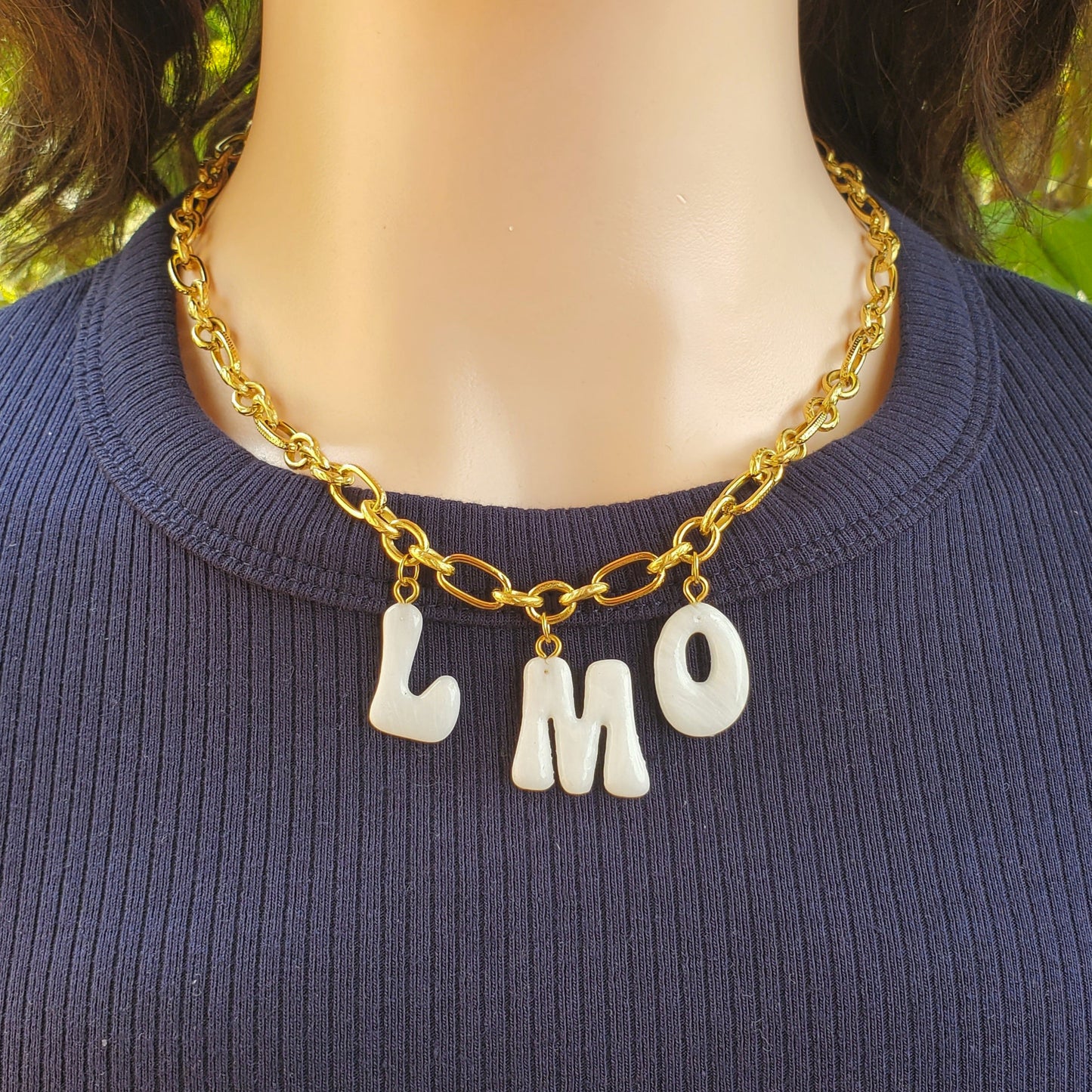 Collier Initiales