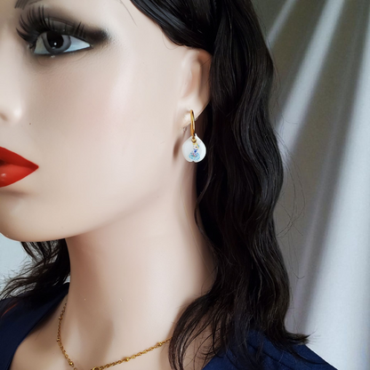 Box mini Perla Blanc, Jaune et Bleu