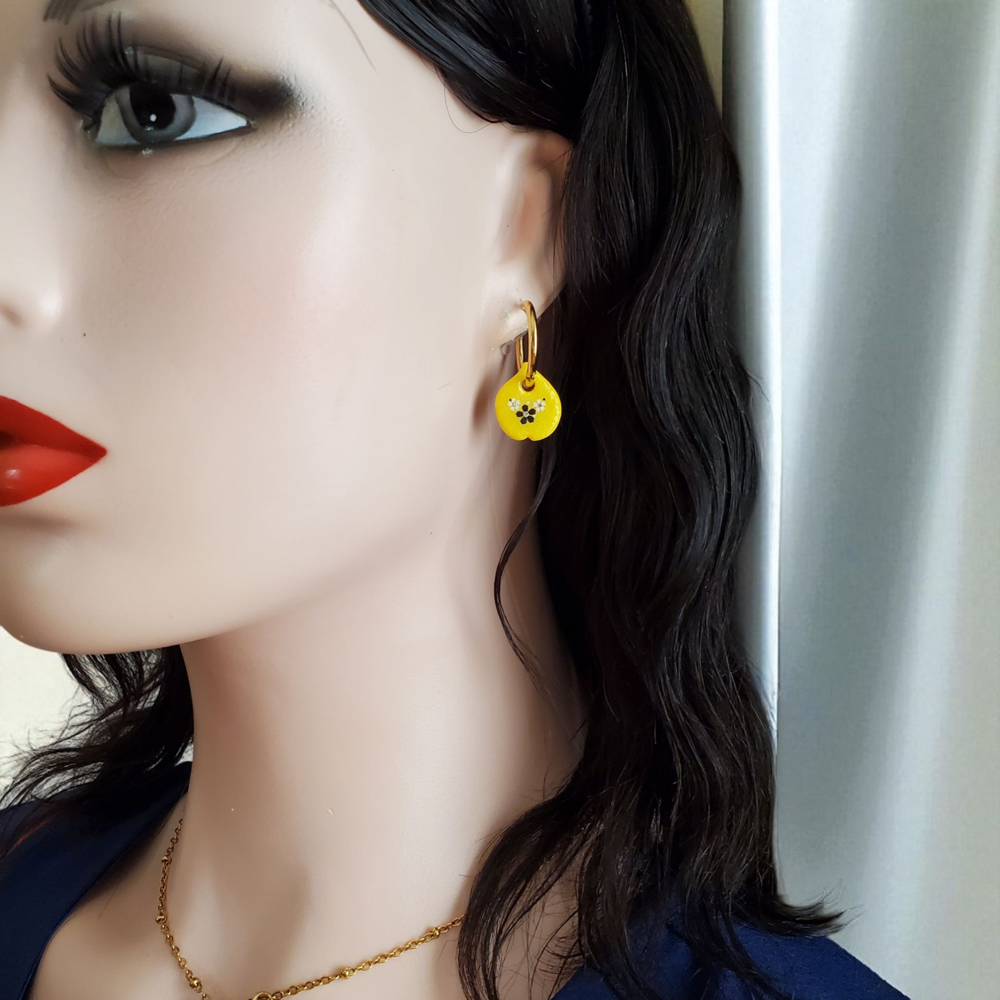 Box mini Perla Jaune et Noir