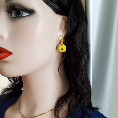 Box mini Perla Jaune et Noir