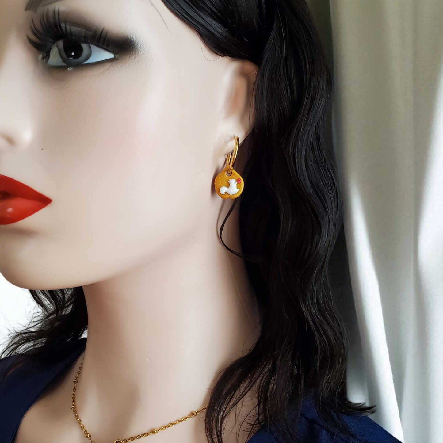 Box mini Perla Blanc et Doré