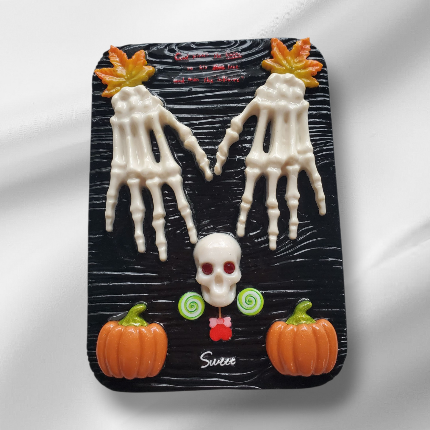 Bijou Coque Squelette et Citrouilles