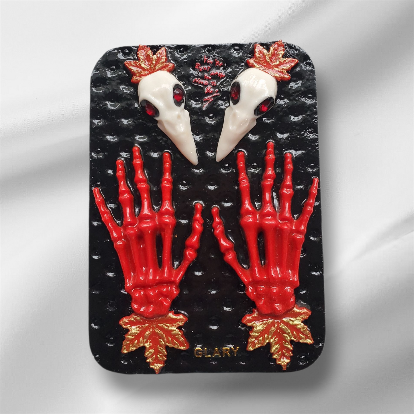 Bijou Coque Crânes de corbeau