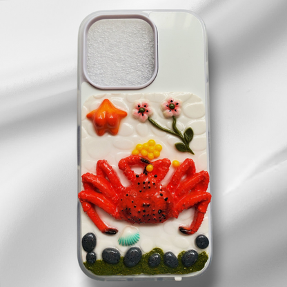 Bijou Coque Crabe royal