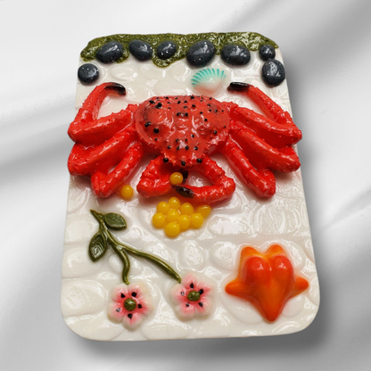 Bijou Coque Crabe royal