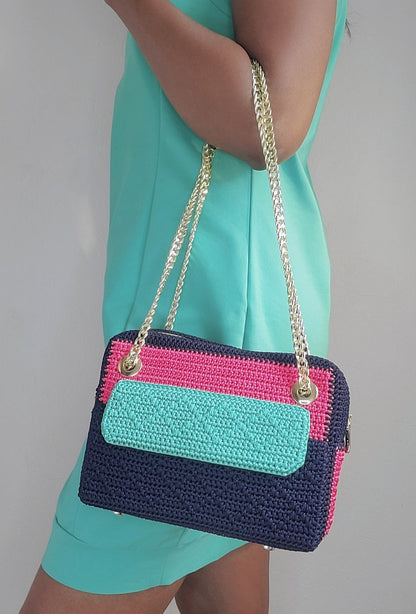 Sac inspiration Luxe Multicolore