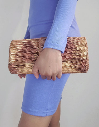 Sac Portefeuille Marron