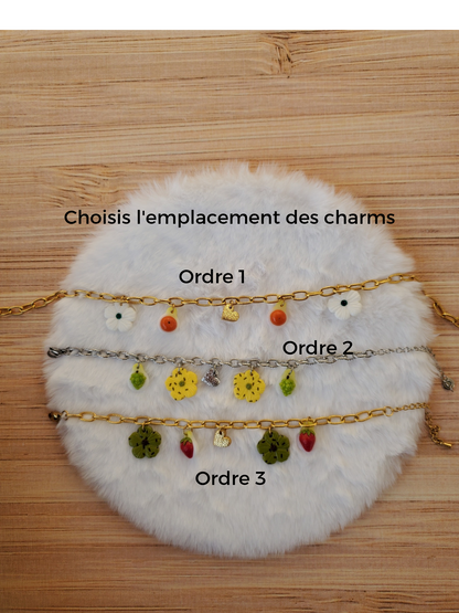 Bracelet Naomi - Fruits et Fleurs