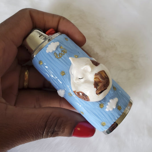 Etui Petit chaton endormi