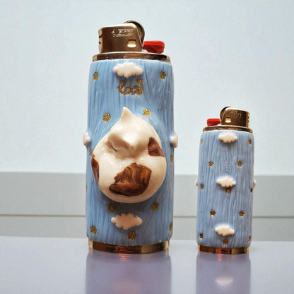 Etui Petit chaton endormi