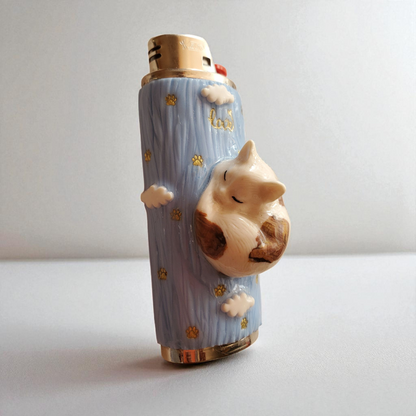 Etui Petit chaton endormi