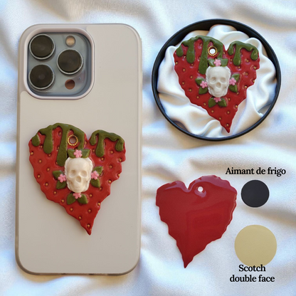 Bijou Fraise tête de mort