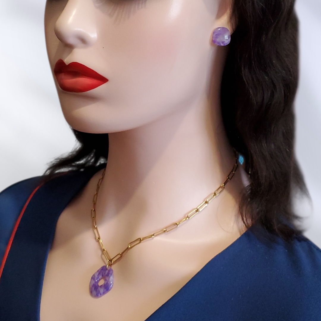 Améthyste   Parure complète