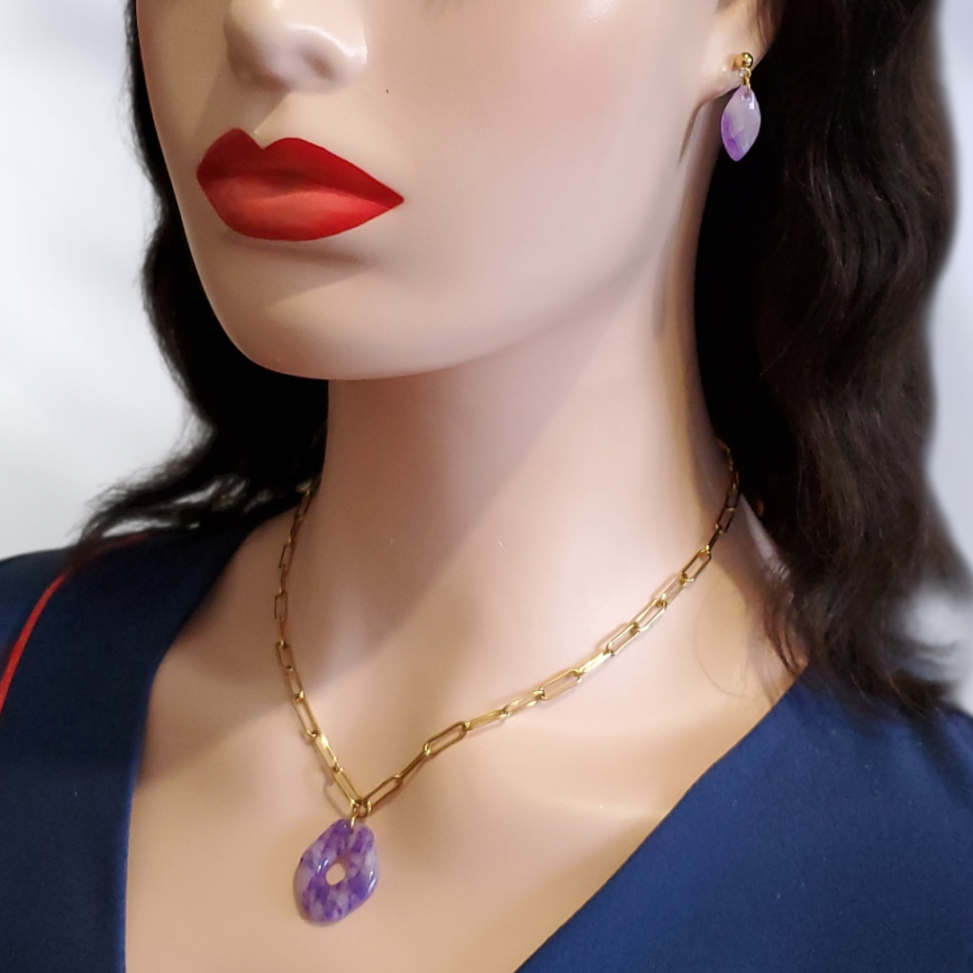 Améthyste   Parure complète