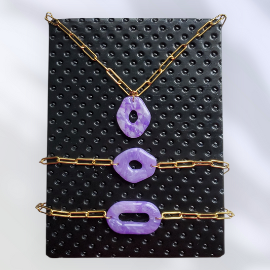 Améthyste   Collier et Bracelets