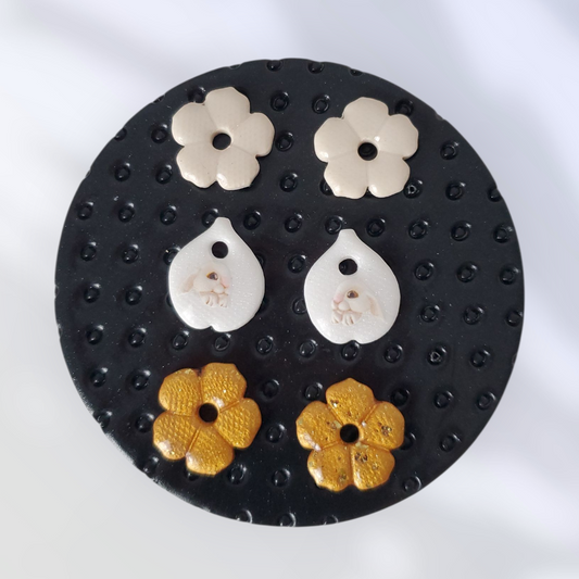 Box mini Perla Blanc, Beige et Doré