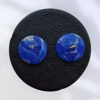 Lapis-Lazuli   Boucles et Puces d'oreilles