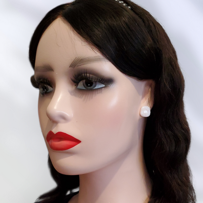 Quartz Rose   Boucles et Puces d'oreilles