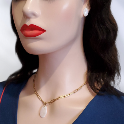 Quartz Rose   Parure complète