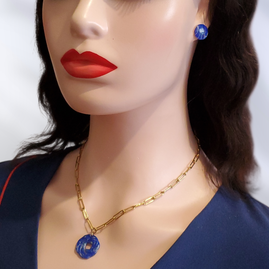 Lapis-Lazuli   Parure complète