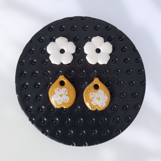 Box mini Perla Blanc et Doré