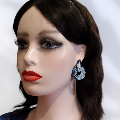 Fleur de Pissenlit   Boucles et Puces d'oreilles