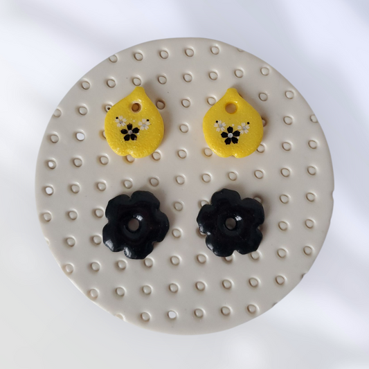 Box mini Perla Jaune et Noir