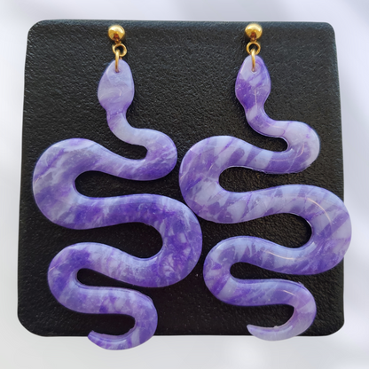 Améthyste   Boucles et Puces d'oreilles